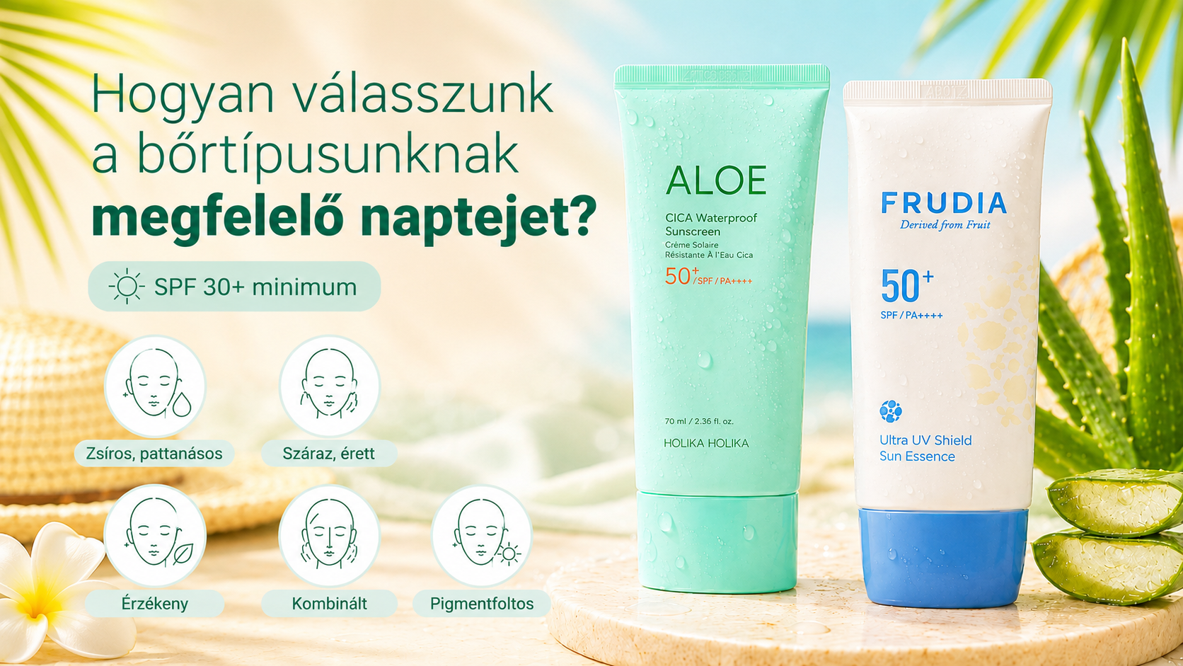 Itt a nyár, bőrünk még jobban igényli a fényvédelmet