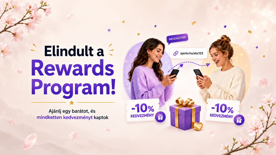 Elindult a Rewards Program – ajánlj minket egy barátodnak, és szerezz kedvezményt!