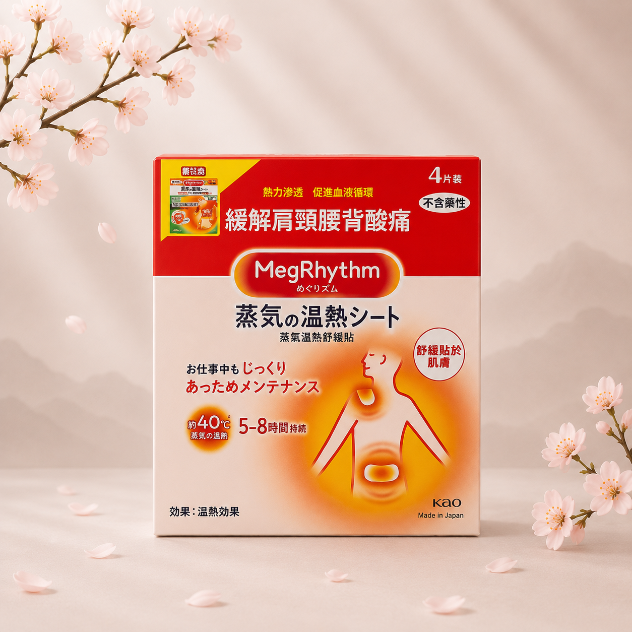 Kao - MegRhythm Steam Thermo Patch
