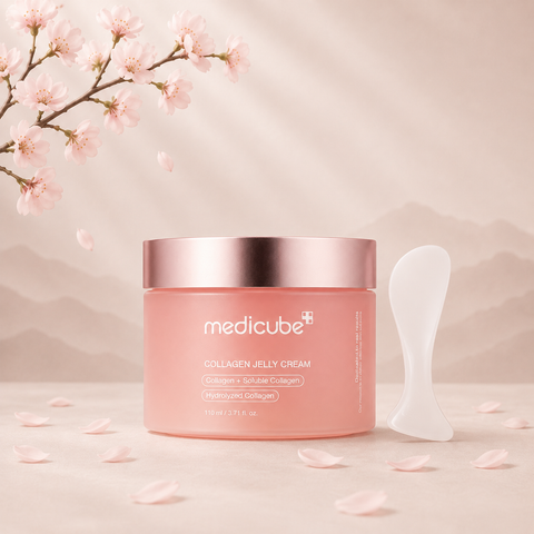 Medicube Collagen Jelly Cream - Feszesítő Arckrém Hidrolizált Kollagénnel – koreai arcápoló termékfotó