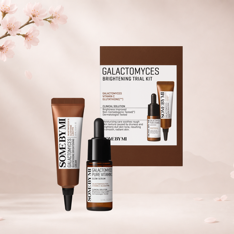 Some By Mi Galactomyces Brightening Trial Kit - Ragyogást adó szett – koreai arcápoló termékfotó