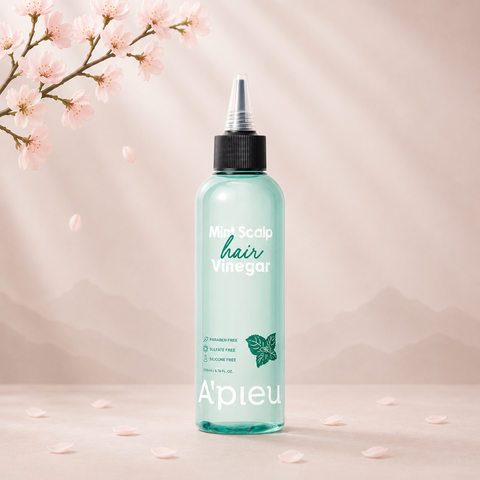 A'pieu Mint Scalp, Hair Vinegar - Mentás Hajkezelés – koreai fejbőrápoló termékfotó