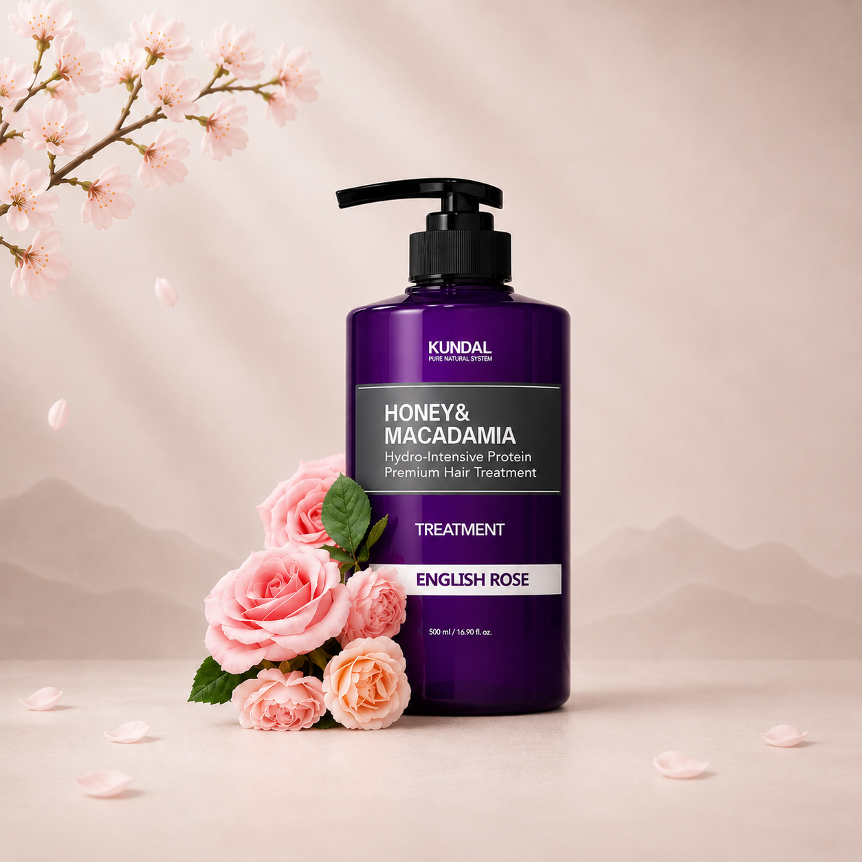 Kundal Honey & Macadamia Treatment English Rose