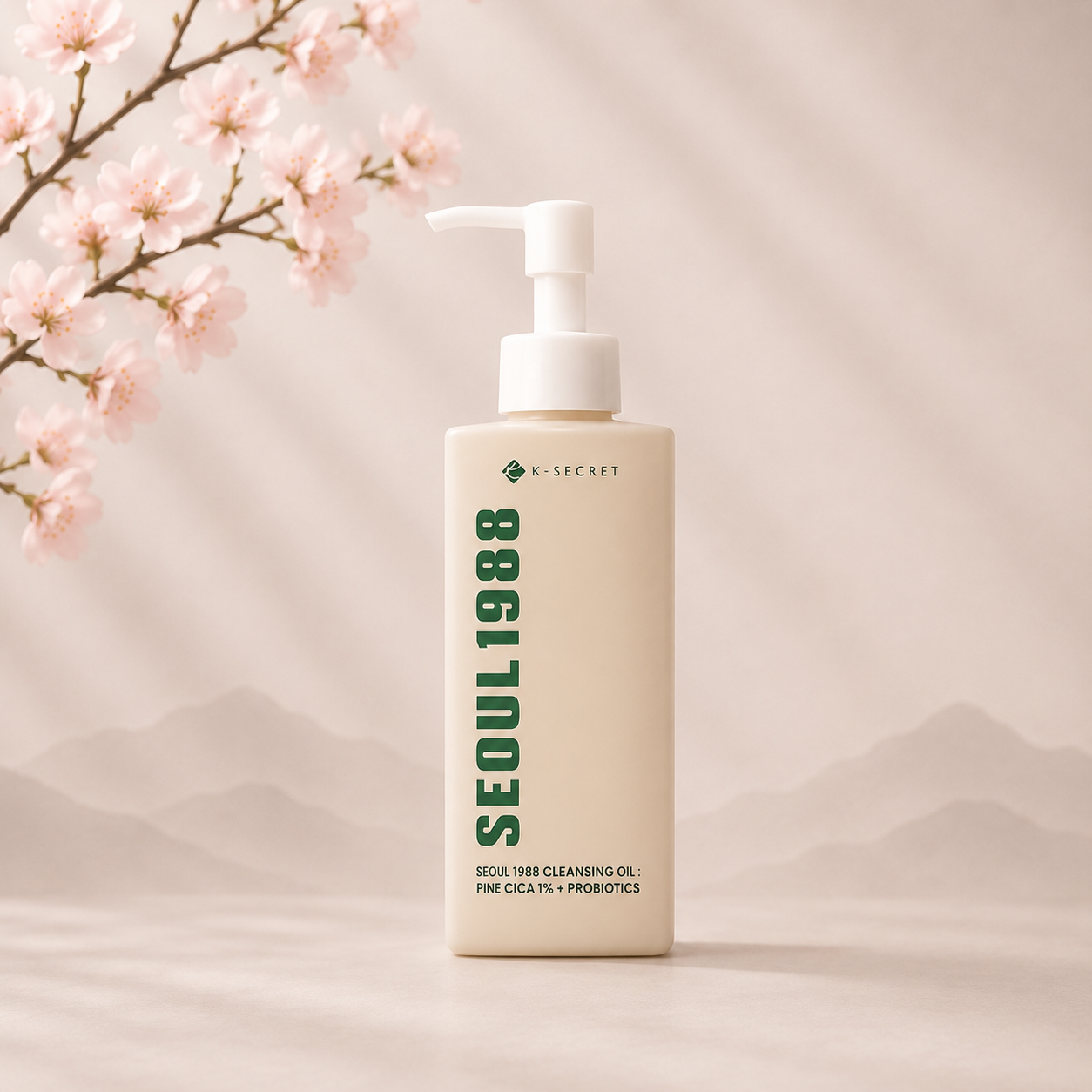 K-secret Seoul 1988 Tisztító olaj: Pine Cica 1% + Probiotikummal, 200ml