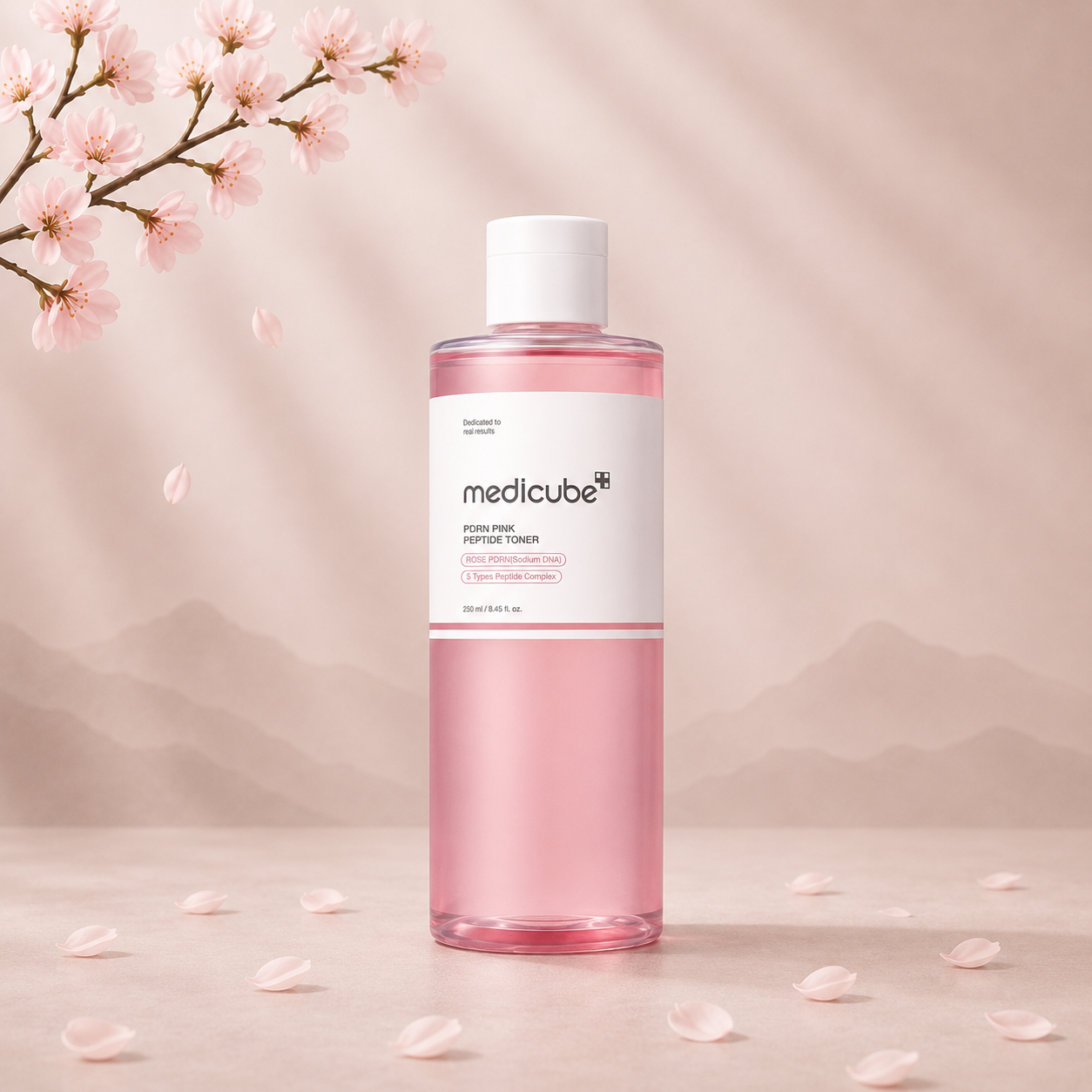 Medicube – PDRN Pink Cica Soothing Toner, Nyugtató tonic arcra