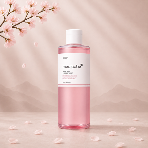 Medicube – PDRN Pink Cica Soothing Toner, Nyugtató tonic arcra – koreai arcápoló termékfotó