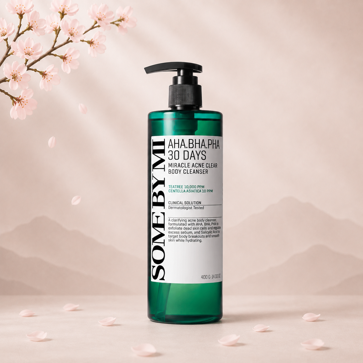 Some By Mi AHA-BHA-PHA 30 days Miracle Acne Body Cleanser - Tisztító Gél Problémás Testbőrre