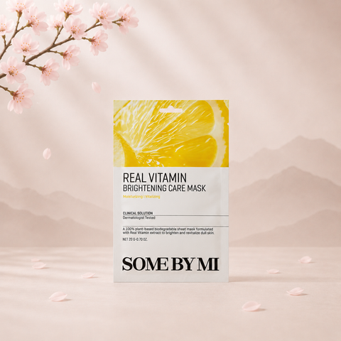Some By Mi Real Vitamin Brightening Care Mask – koreai maszk termékfotó