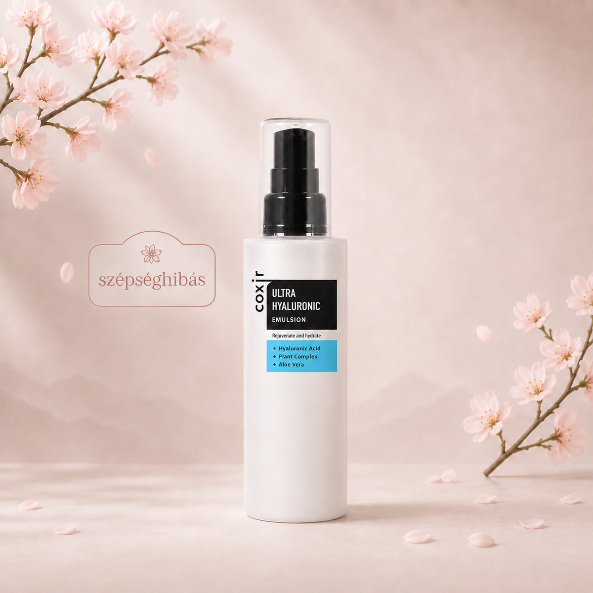 COXIR Ultra Hyaluronic Emulsion - Hialuronsavas hidratáló emulzió - doboz nélküli! – koreai arcápoló termékfotó