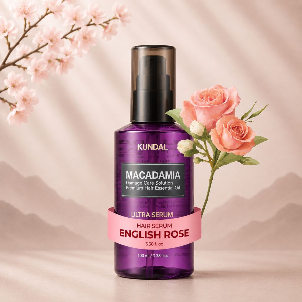 Kundal Honey & Macadamia Ultra Serum English Rose - angol rózsa illatú szérum