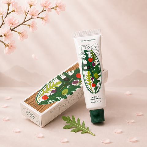 Toosty Rucola Fogkrém 80g – koreai fogkrém termékfotó